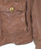 Delan（デラン）ライダース 茶 サイズ:48(L位) メンズ/2200646000039