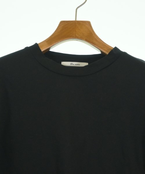 Du noir（ドゥノワール）Tシャツ・カットソー 黒 サイズ:F レディース/2200632573158