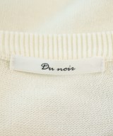 Du noir（ドゥノワール）カーディガン 白 サイズ:F レディース/2200642502056