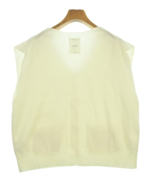 Du noir（ドゥノワール）ベスト 白 サイズ:F レディース/2200608753102