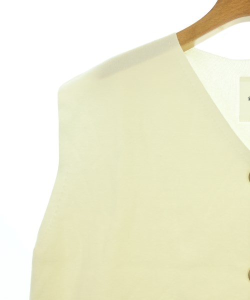 Du noir（ドゥノワール）ベスト 白 サイズ:F レディース/2200608753102