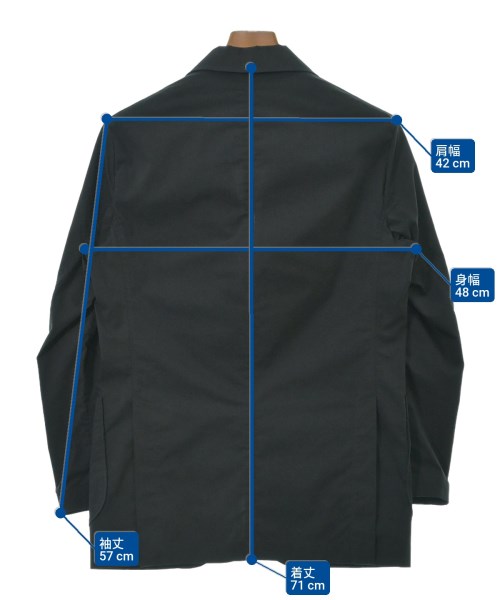 Finjack（フィンジャック）カジュアルジャケット 黒 サイズ:44(S位) メンズ/2200631530046