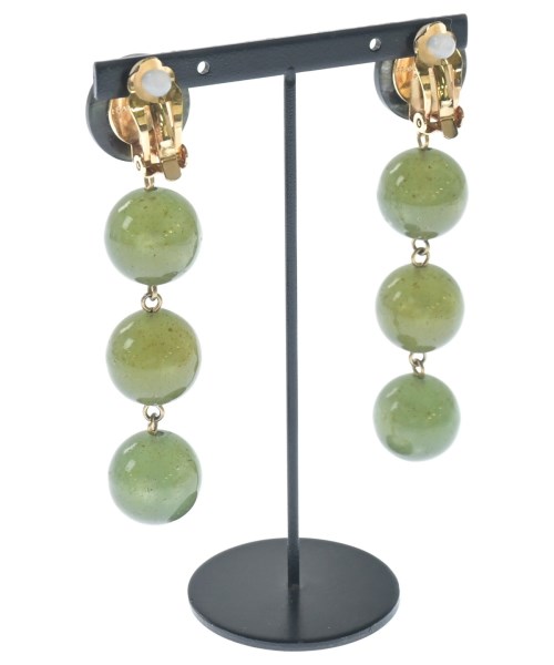 FRANCINE BRAMLI PARIS（フランシーヌブラムリパリ）ピアス・イヤリング カーキ サイズ:- レディース/2200695039097