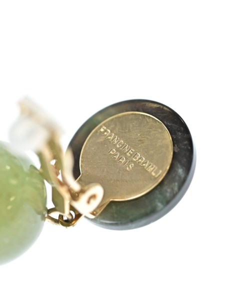 FRANCINE BRAMLI PARIS（フランシーヌブラムリパリ）ピアス・イヤリング カーキ サイズ:- レディース/2200695039097