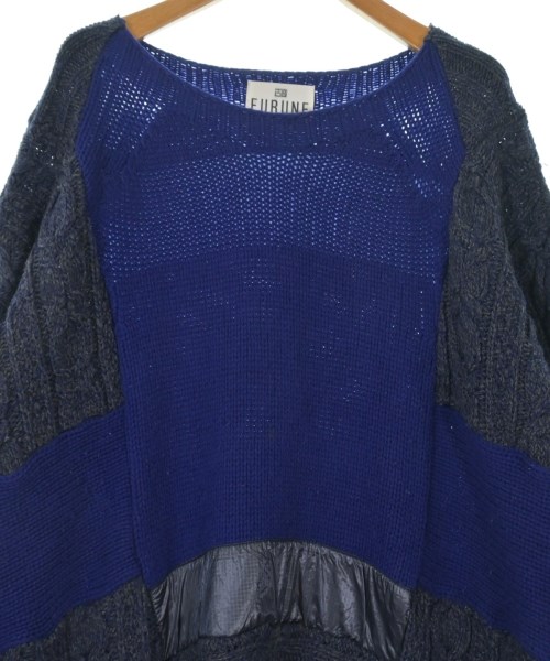 FURUNE REMAKE & VINTAGE（フルネリメイクアンドヴィンテージ）ニット・セーター 青 サイズ:F レディース/2200643373051