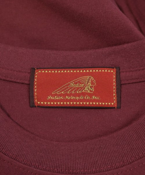 INDIAN MOTORCYCLE（インディアンモーターサイクル）Tシャツ・カットソー 赤 サイズ:L メンズ/2200692512265