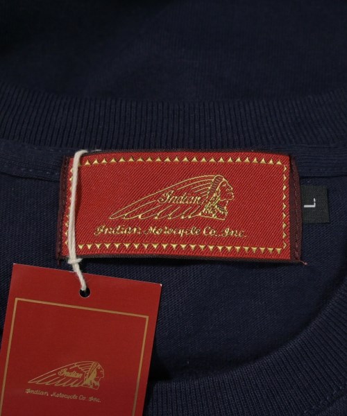INDIAN MOTORCYCLE（インディアンモーターサイクル）Tシャツ・カットソー 紺 サイズ:L メンズ/2200692512289