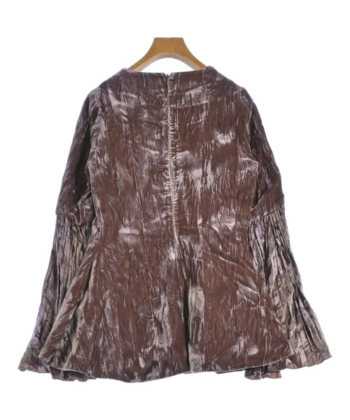 io couture（イオクチュール）カジュアルシャツ 茶 サイズ:40(M位) レディース/2200631160304