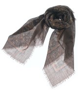 LANCETTI（ランチェッティ）ストール 茶 サイズ:- レディース/2200657885120