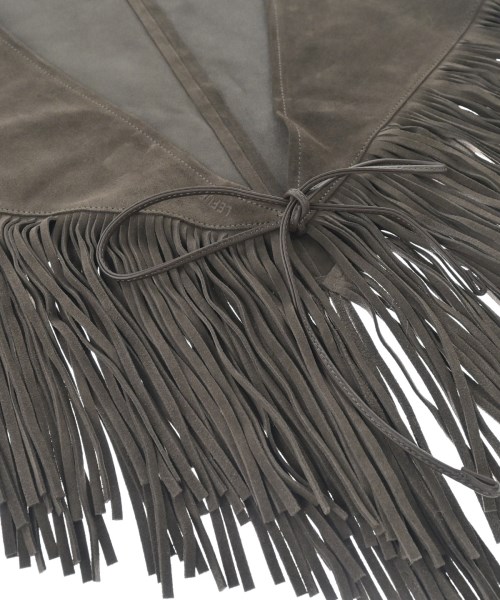 LEFIJE（レフィエ）ストール 茶 サイズ:F レディース/2200615090146