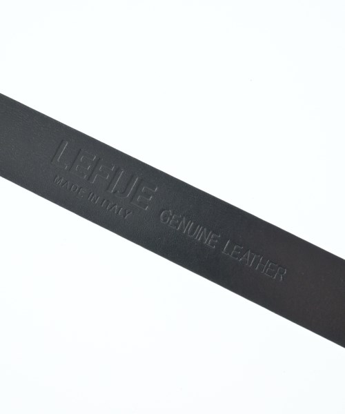 LEFIJE（レフィエ）ベルト 黒 サイズ:- レディース/2200656989201