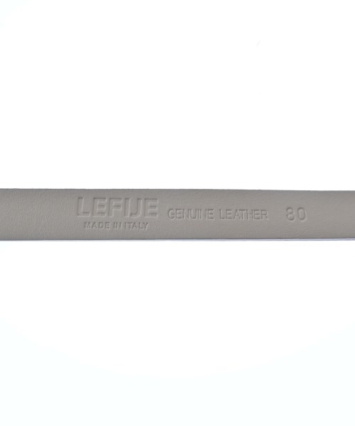 LEFIJE（レフィエ）ベルト グレー サイズ:80 レディース/2200715488096
