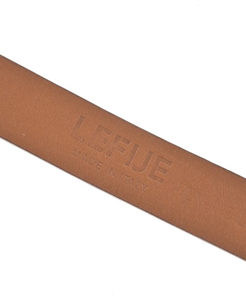 LEFIJE（レフィエ）ベルト 茶 サイズ:- レディース/2200663665136