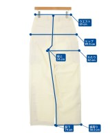 LE' WORKWARE'（ル ワークウェア）チノパン 白 サイズ:25(S位) レディース/2200655563020