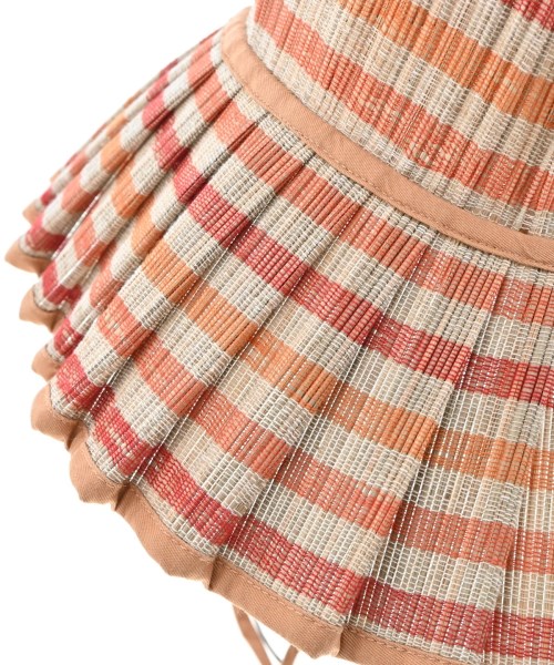 Lorna Murray（ローナマーレイ）ストローハット オレンジ サイズ:L レディース/2200647700136