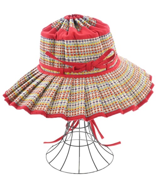 Lorna Murray（ローナマーレイ）ストローハット 赤 サイズ:- レディース/2200667337077