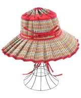 Lorna Murray（ローナマーレイ）ストローハット 赤 サイズ:- レディース/2200667337077