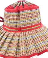 Lorna Murray（ローナマーレイ）ストローハット 赤 サイズ:- レディース/2200667337077