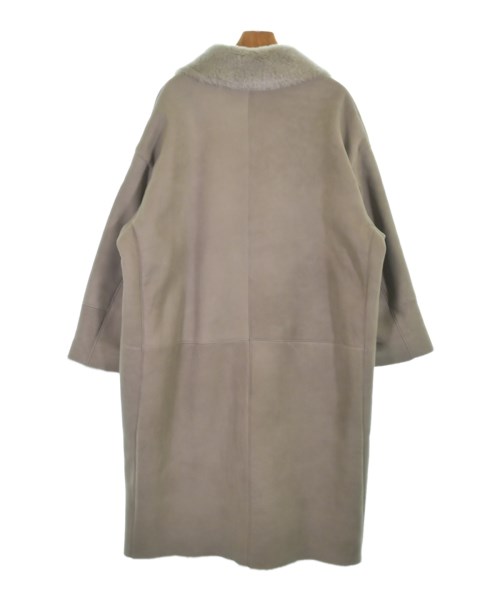 MANZONI24（マンゾーニ24）ムートンコート グレー サイズ:F レディース/2200634232015