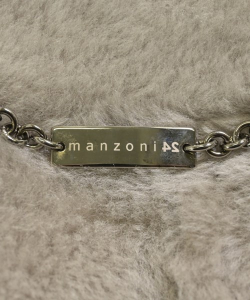 MANZONI24（マンゾーニ24）ムートンコート グレー サイズ:F レディース/2200634232015