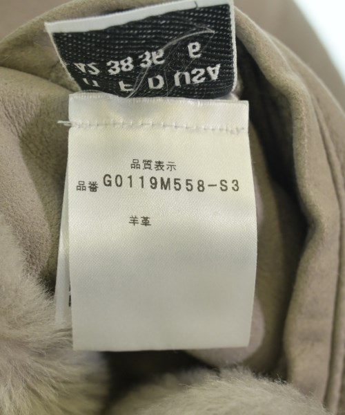 MANZONI24（マンゾーニ24）ムートンコート グレー サイズ:F レディース/2200634232015