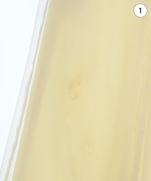 mline（エムライン）ロング・マキシ丈スカート 白 サイズ:2(M位) レディース/2200678689226