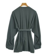 mline（エムライン）ノーカラージャケット 緑 サイズ:F レディース/2200665947087