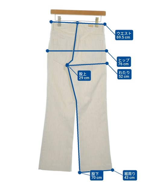 NEPLA.（ネプラ）デニムパンツ 白 サイズ:23(XS位) レディース/2200643221079