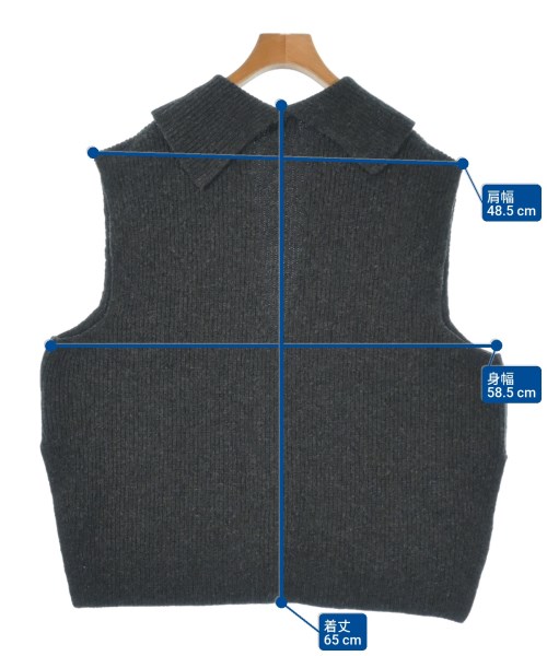 NEPLA.（ネプラ）ベスト/ノースリーブ グレー サイズ:1(S位) レディース/2200633620028