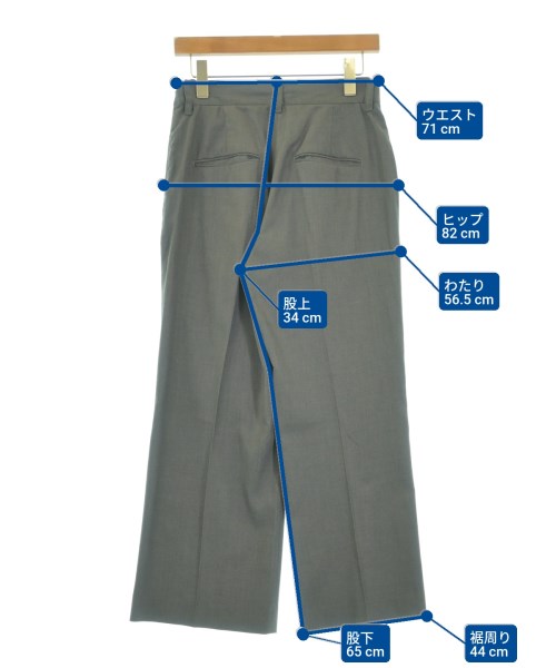 Oriens JOURNAL STANDARD（オリエンジャーナルスタンダード）スラックス グレー サイズ:M レディース/2200614613018