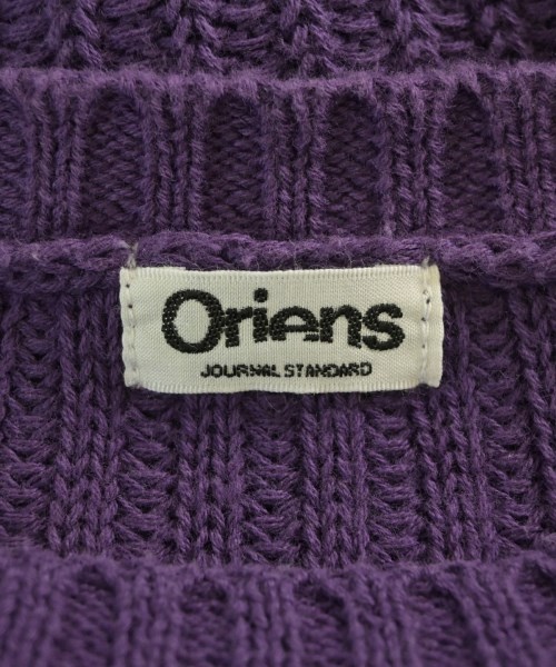Oriens JOURNAL STANDARD（オリエンジャーナルスタンダード）ニット・セーター 紫 サイズ:F レディース/2200692811177