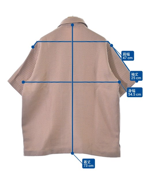 Oriens JOURNAL STANDARD（オリエンジャーナルスタンダード）カジュアルシャツ ピンク サイズ:M メンズ/2200660895147