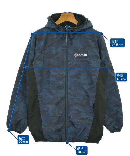 OUTDOOR products（アウトドアプロダクツ）その他 紺 サイズ:160(15T-16T) キッズ/2200686755029