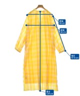 Pondichery（ポンディシェリ）ワンピース 黄 サイズ:F レディース/2200643579064