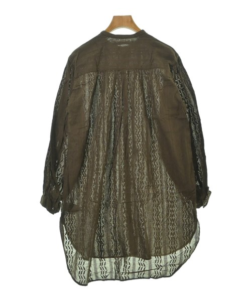 Pondichery（ポンディシェリ）カジュアルシャツ 茶 サイズ:F レディース/2200645867060