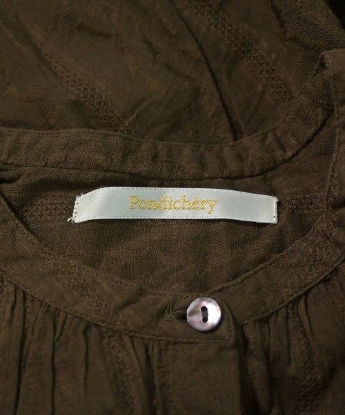 Pondichery（ポンディシェリ）カジュアルシャツ 茶 サイズ:F レディース/2200645867060