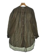 Pondichery（ポンディシェリ）カジュアルシャツ 茶 サイズ:F レディース/2200645867060