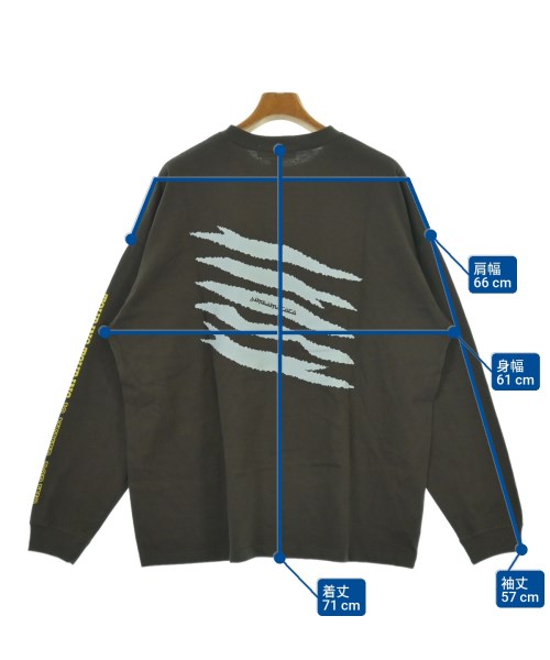 QUOLT（クオルト）Tシャツ・カットソー カーキ サイズ:M メンズ/2200613143240