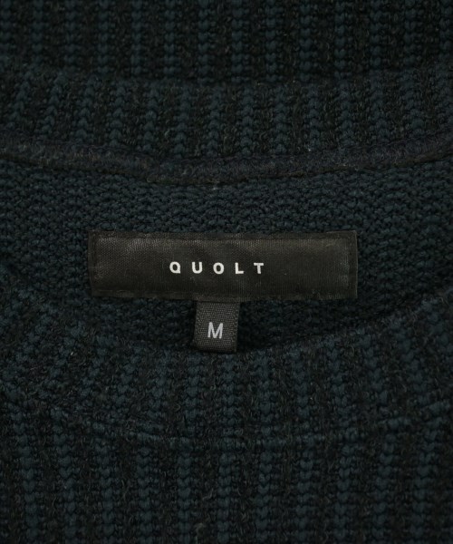 QUOLT（クオルト）ニット・セーター 紺 サイズ:M メンズ/2200613143318