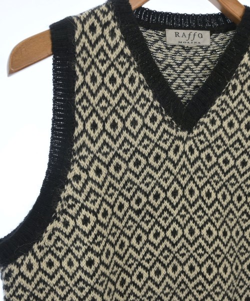 Raffa Molina（ラッファモリーナ）ベスト 白 サイズ:L メンズ/2200622943091