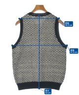 Raffa Molina（ラッファモリーナ）ベスト 白 サイズ:L メンズ/2200622943091