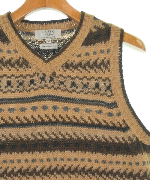 Raffa Molina（ラッファモリーナ）ベスト ベージュ サイズ:M メンズ/2200611873064