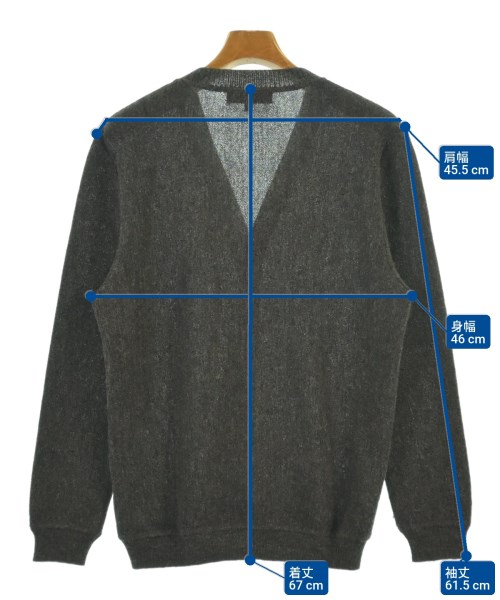 Raffa Molina（ラッファモリーナ）カーディガン グレー サイズ:M メンズ/2200621175028