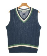 Raffa Molina（ラッファモリーナ）ベスト 紺 サイズ:M メンズ/2200707352091