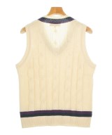 Raffa Molina（ラッファモリーナ）ベスト 白 サイズ:M メンズ/2200707352107
