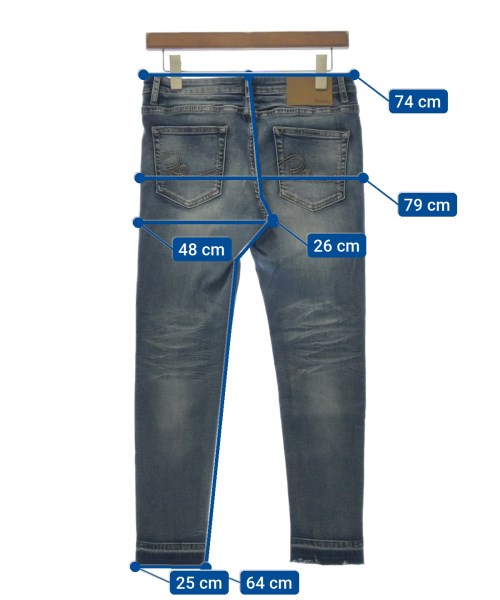 Re:room（リルーム）デニムパンツ 青 サイズ:S メンズ/2200478894028