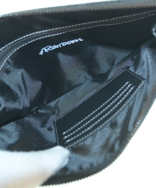 Re:room（リルーム）クラッチバッグ 黒 サイズ:- メンズ/2200640984076