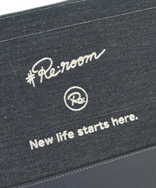 Re:room（リルーム）クラッチバッグ 紺 サイズ:- メンズ/2200640984083