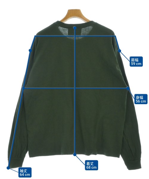 RELAXFIT（リラックスフィット）Tシャツ・カットソー 緑 サイズ:-(XL位) メンズ/2200673947055