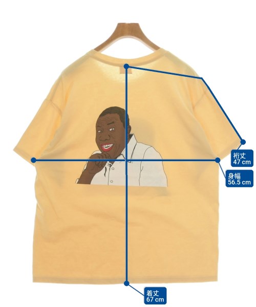 RELAXFIT（リラックスフィット）Tシャツ・カットソー オレンジ サイズ:F メンズ/2200675006309